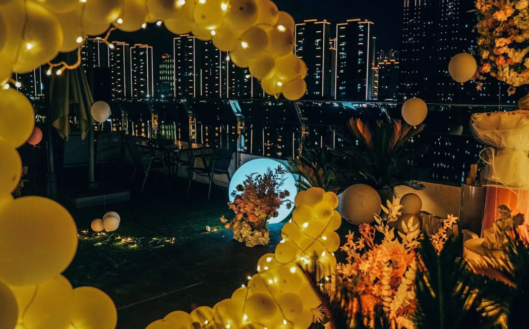 重庆求婚现场的布置，怎样布置浪漫的求婚场地